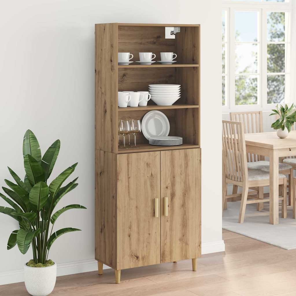 Skåp Artisan Ek 69,5 x 34 x 180 cm
