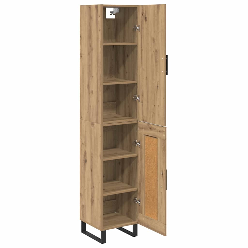 Skåp Artisan Ek 34,5 x 34 x 180 cm Konstruerat trä