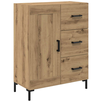 Skåp Artisan Ek med låda 69,5 x 34 x 180 cm