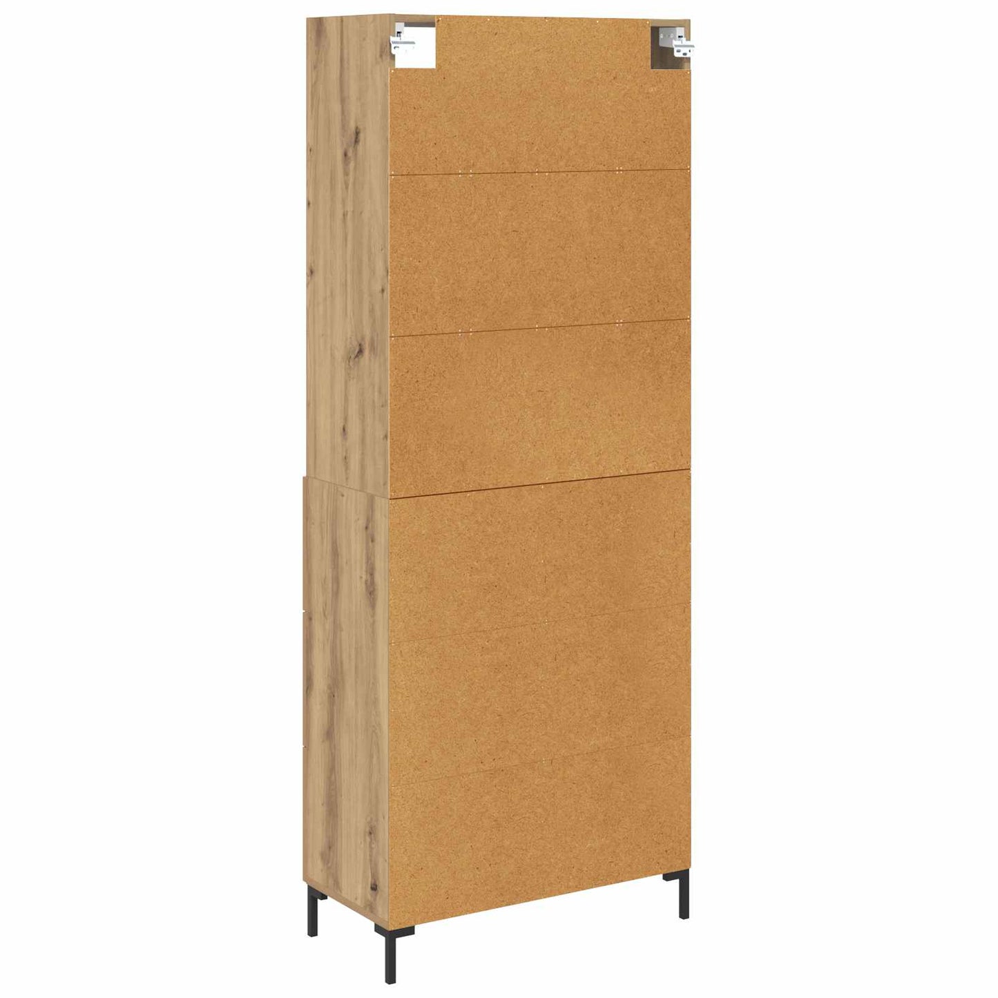 Skåp Artisan Ek med låda 69,5 x 34 x 180 cm