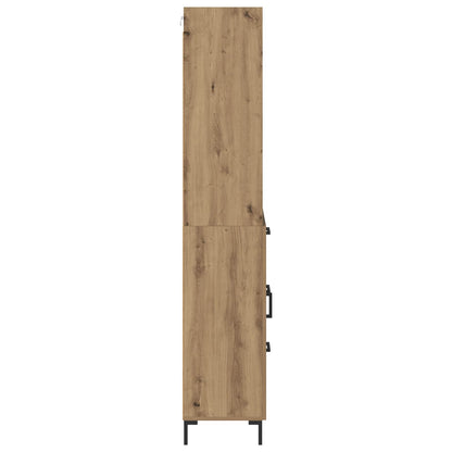 Skåp Artisan Ek med låda 69,5 x 34 x 180 cm
