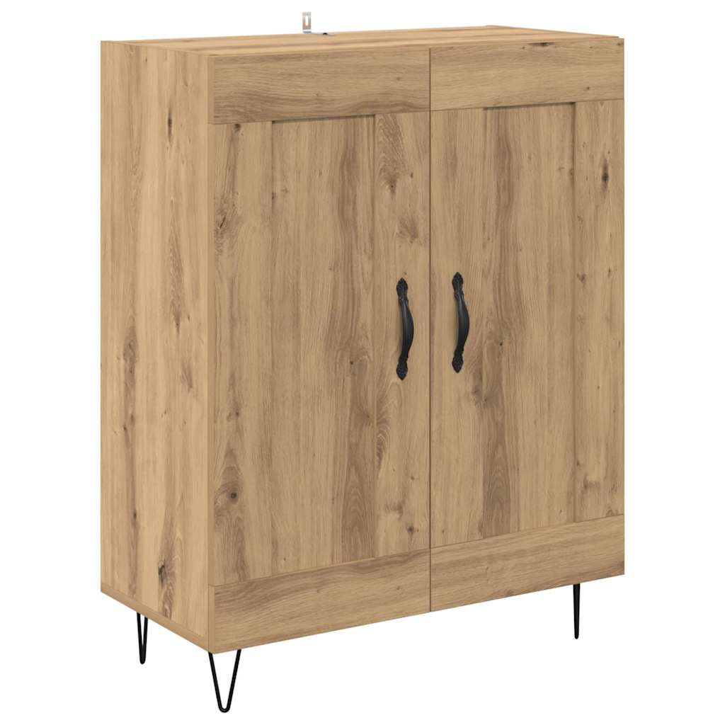 Skåp Artisan Ek med låda 69,5 x 34 x 180 cm