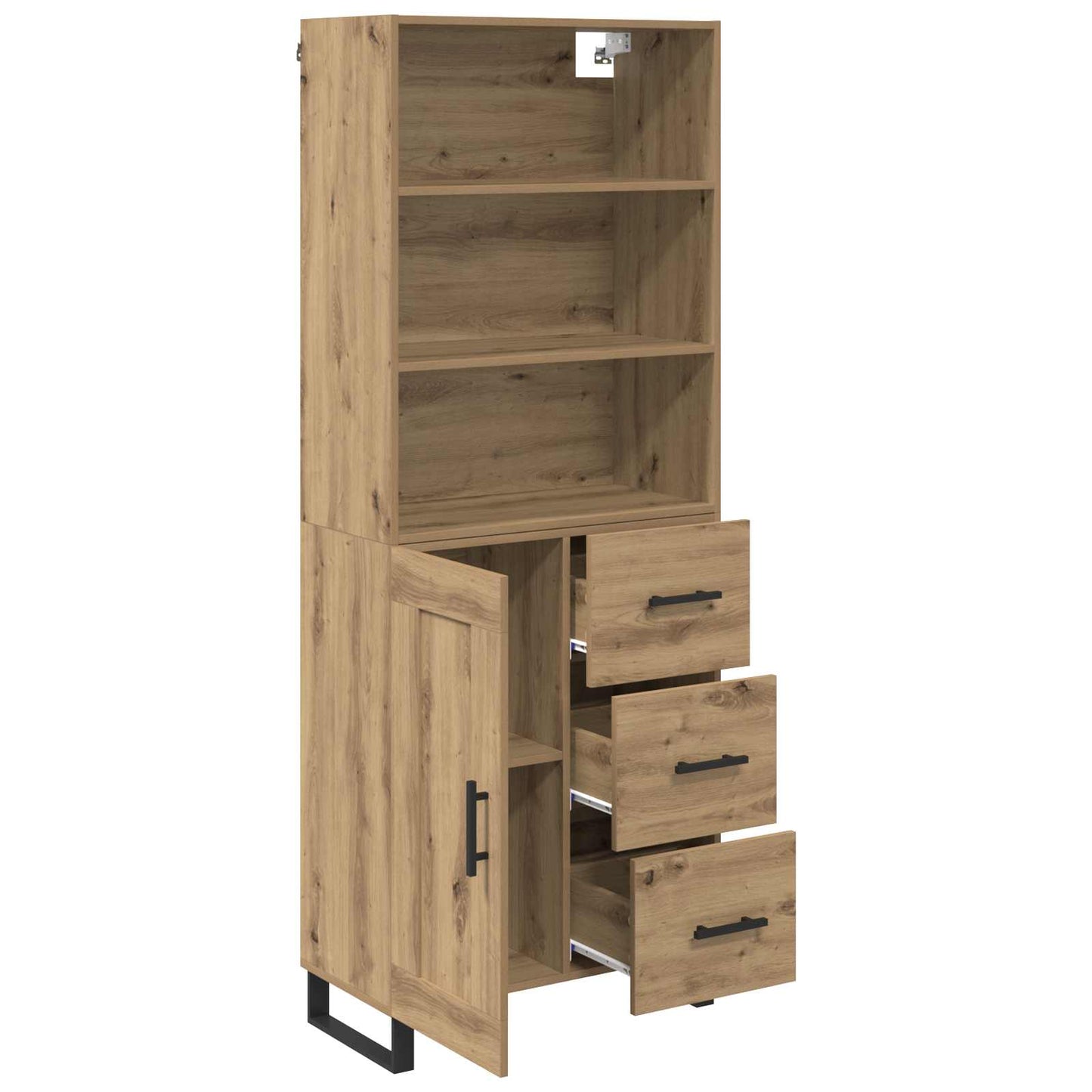 Skåp med låda 2 pcs Artisan Ek Konstruerat trä