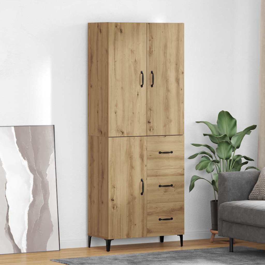 Skåp Artisan Ek 69,5 x 34 x 180 cm