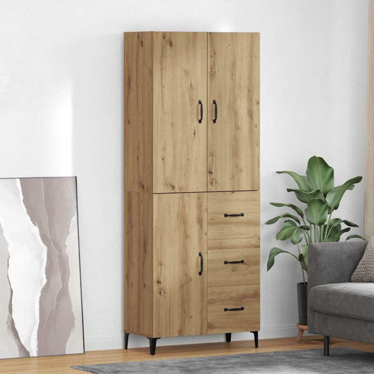 Skåp Artisan Ek 69,5 x 34 x 180 cm