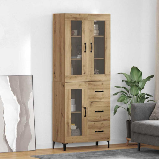 Skåp Artisan Ek 69,5 x 34 x 180 cm