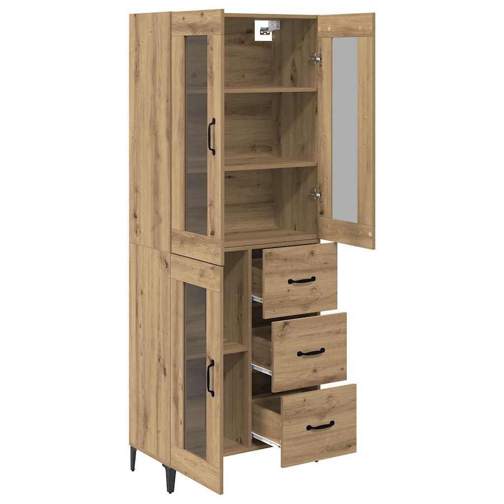 Skåp Artisan Ek 69,5 x 34 x 180 cm