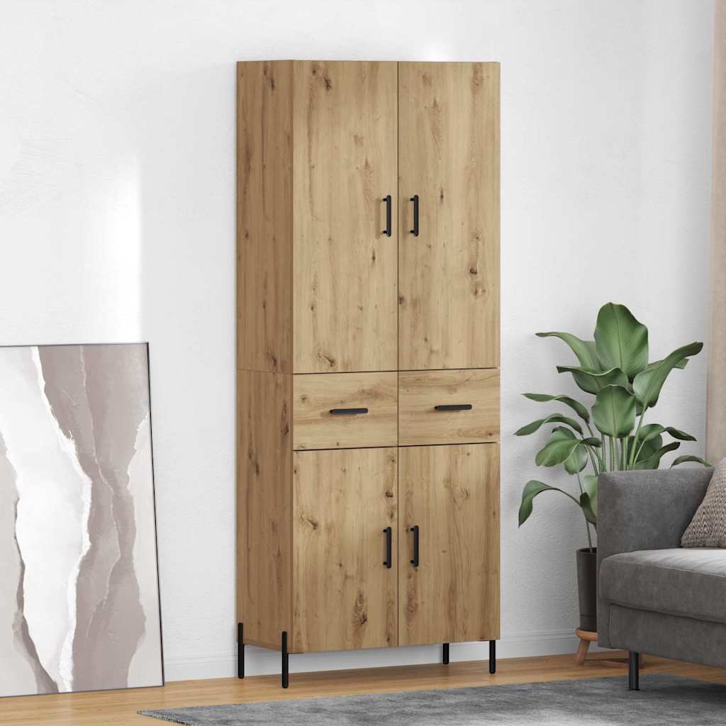 Skåp Artisan Ek 69,5 x 34 x 180 cm
