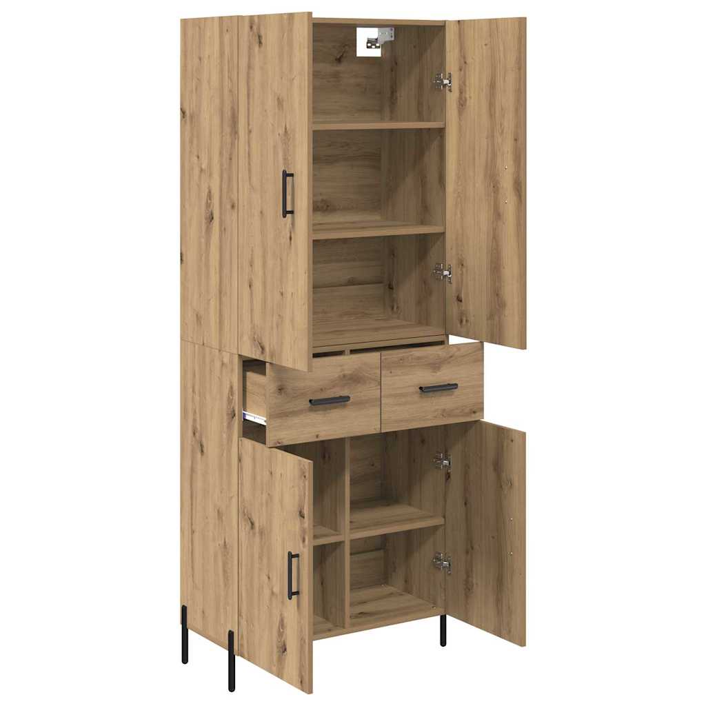 Skåp Artisan Ek 69,5 x 34 x 180 cm