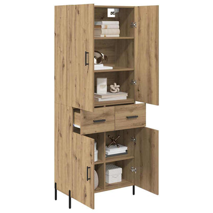 Skåp Artisan Ek 69,5 x 34 x 180 cm