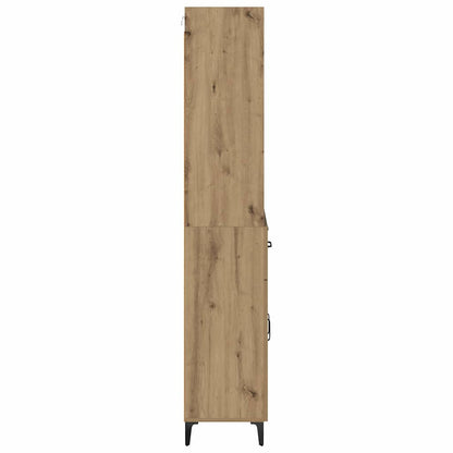 Skåp Artisan Ek med låda 69,5 x 34 x 180 cm