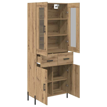 Skåp Väggmonterad Artisan Ek 69,5 x 34 x 180 cm Konstruerat trä