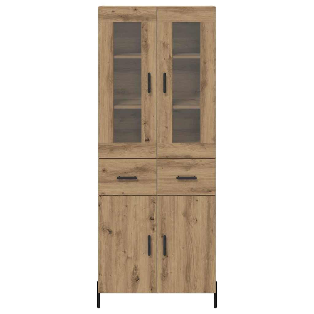 Skåp Väggmonterad Artisan Ek 69,5 x 34 x 180 cm Konstruerat trä