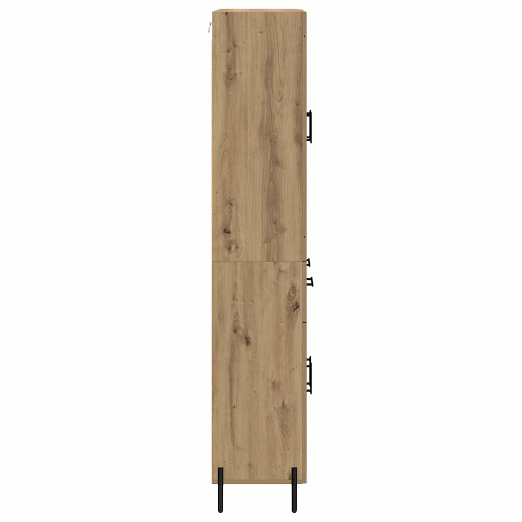 Skåp Väggmonterad Artisan Ek 69,5 x 34 x 180 cm Konstruerat trä