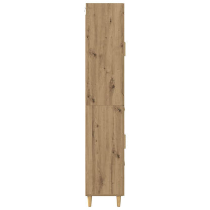 Skåp Artisan Ek med låda 69,5 x 34 x 180 cm
