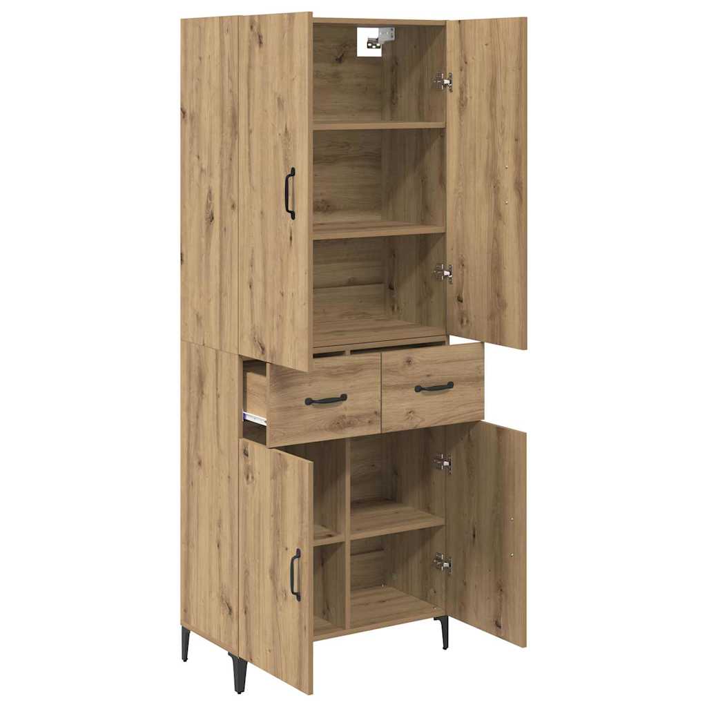 Skåp Artisan Ek 69,5 x 34 x 180 cm
