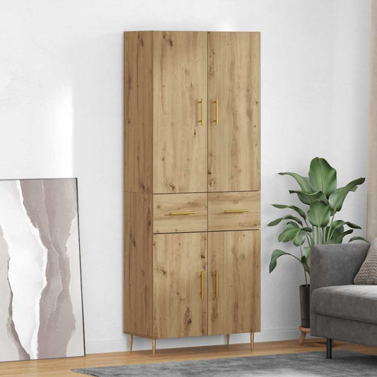 Skåp Artisan Ek 69,5 x 34 x 180 cm