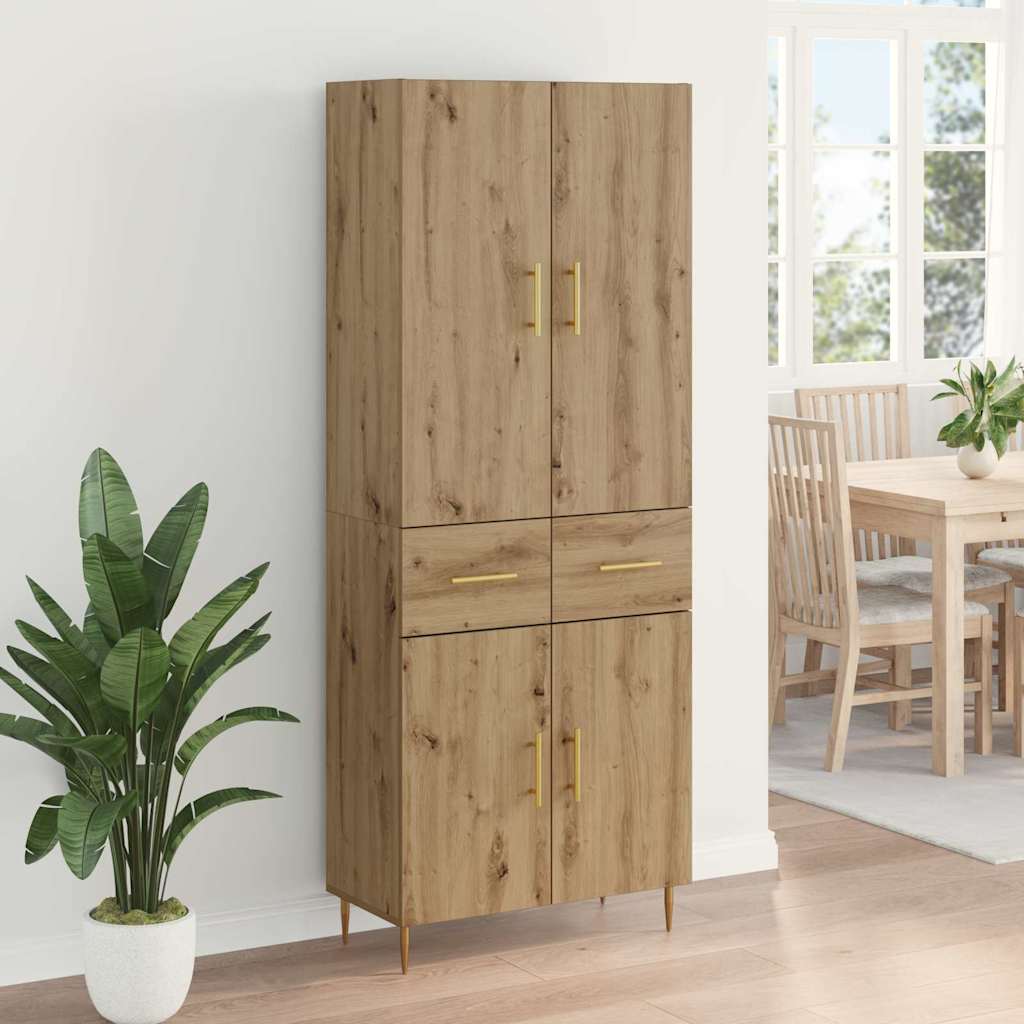 Skåp Artisan Ek 69,5 x 34 x 180 cm