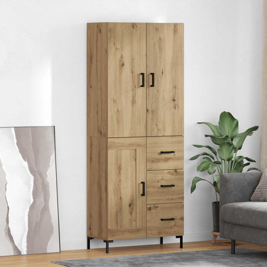 Skåp Artisan Ek 69,5 x 34 x 180 cm