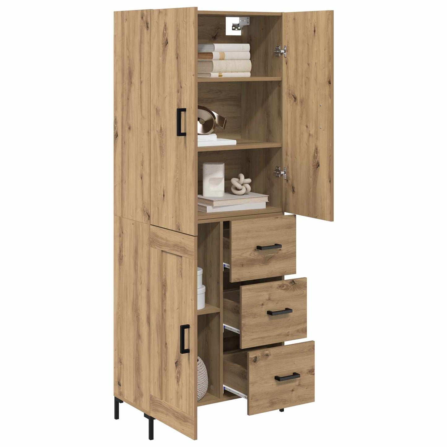 Skåp Artisan Ek 69,5 x 34 x 180 cm