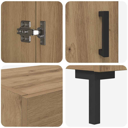 Skåp Artisan Ek 69,5 x 34 x 180 cm Konstruerat trä