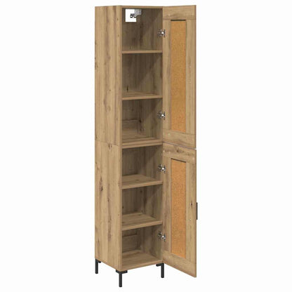 Skåp Artisan Ek 34,5 x 34 x 180 cm Konstruerat trä