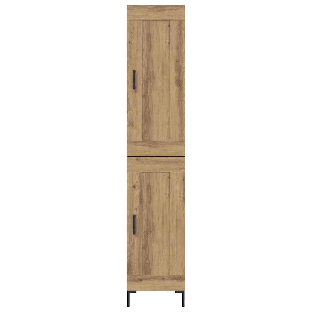 Skåp Artisan Ek 34,5 x 34 x 180 cm Konstruerat trä