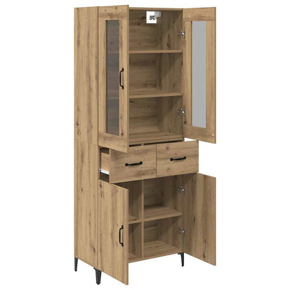 Skåp Artisan Ek 69,5 x 34 x 180 cm