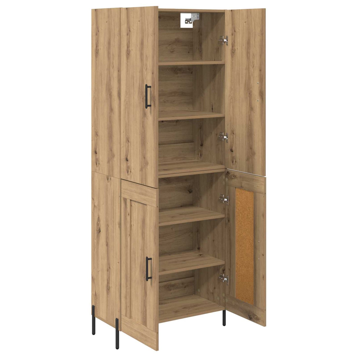 Skåp Artisan Ek 69,5 x 34 x 180 cm