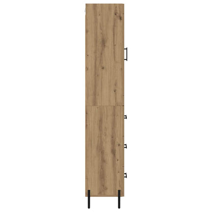 Skåp Artisan Ek med låda 34,5 x 34 x 180 cm