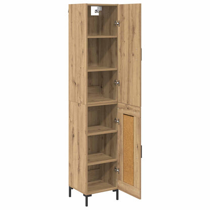 Skåp Artisan Ek 69,5 x 34 x 180 cm Konstruerat trä