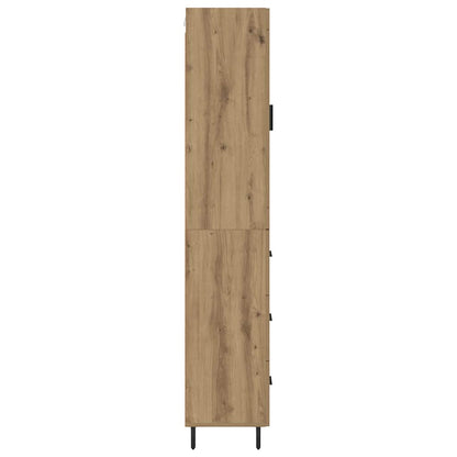 Skåp Artisan Ek med låda 34,5 x 34 x 180 cm