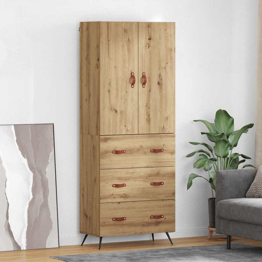 Skåp Artisan Ek 69,5 x 34 x 180 cm