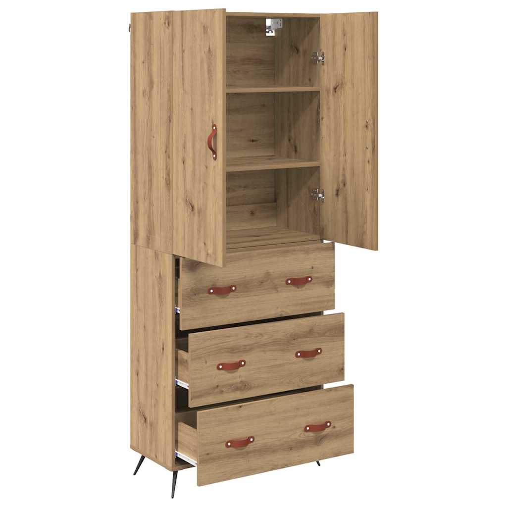 Skåp Artisan Ek 69,5 x 34 x 180 cm