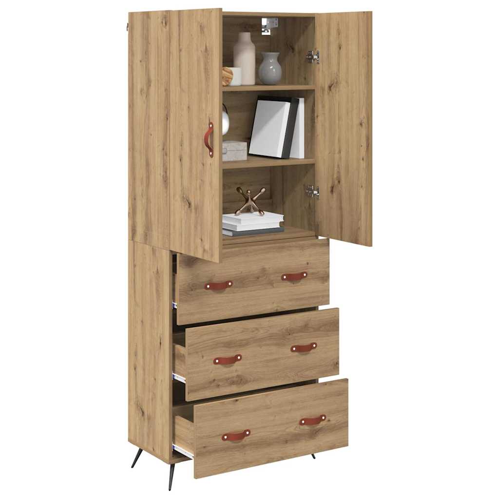 Skåp Artisan Ek 69,5 x 34 x 180 cm