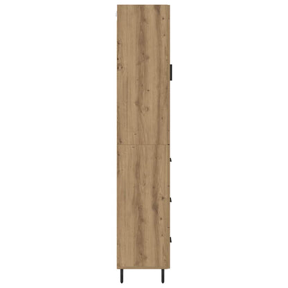 Skåp Artisan Ek med låda 34,5 x 34 x 180 cm