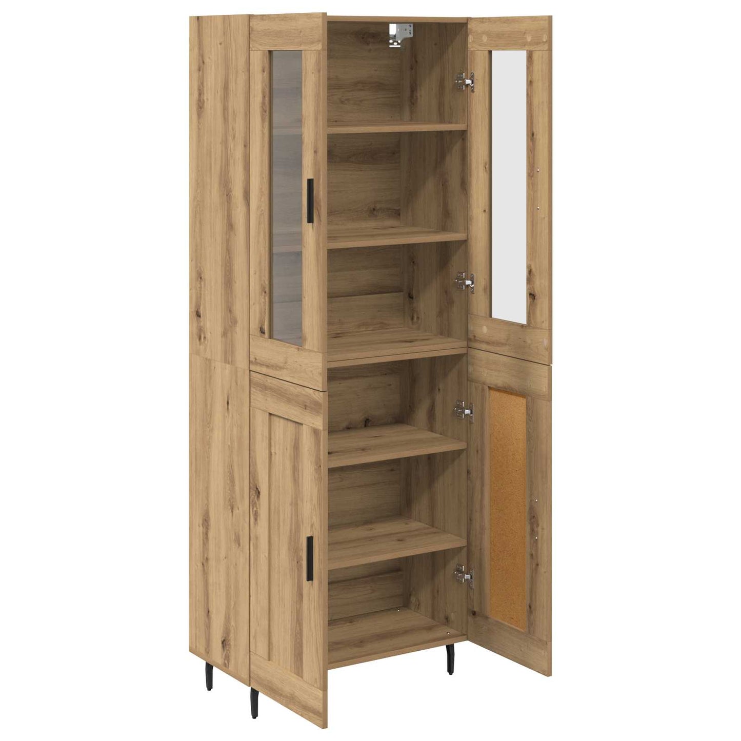 Skåp 2 pcs Artisan Ek Konstruerat trä