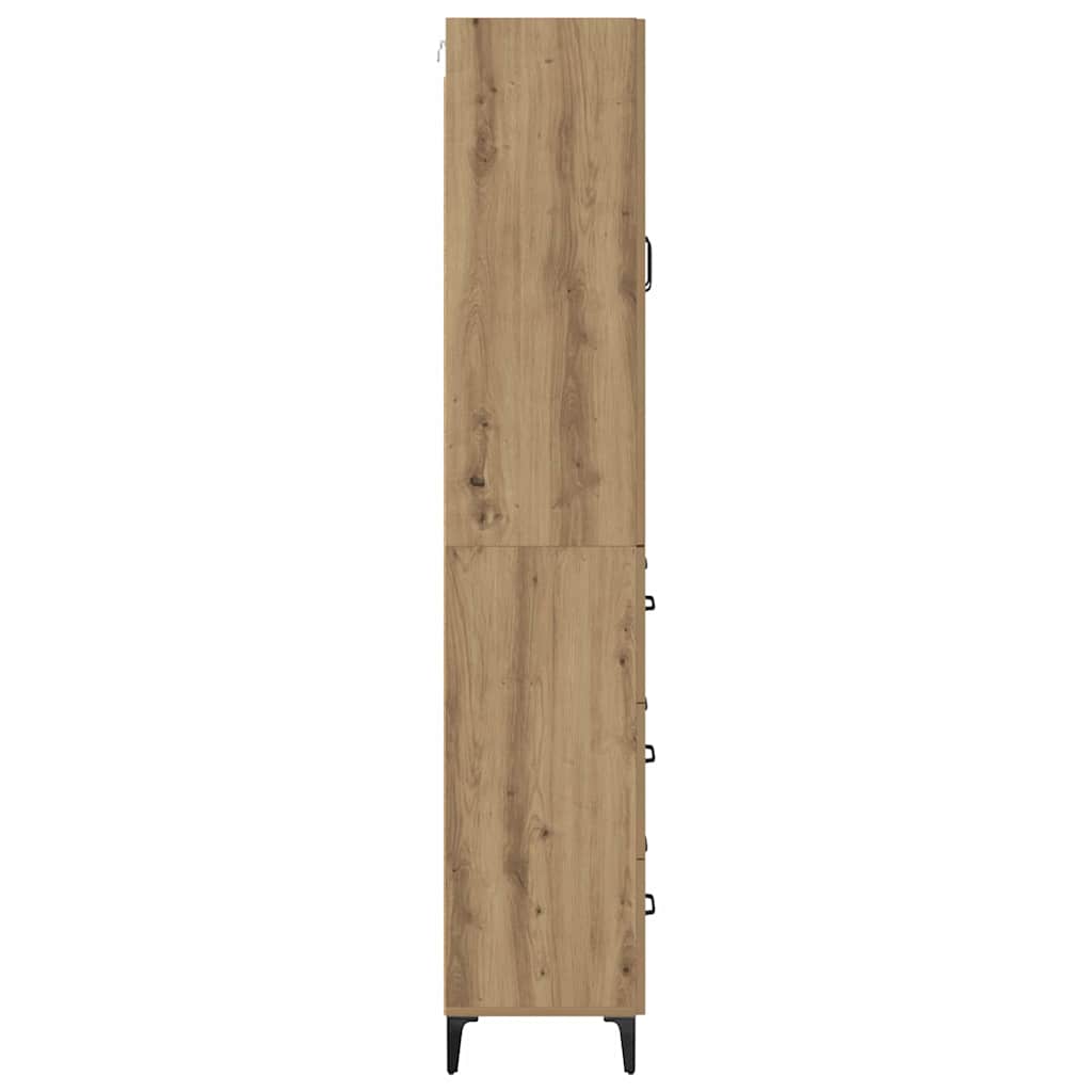 Skåp Artisan Ek 69,5 x 34 x 180 cm