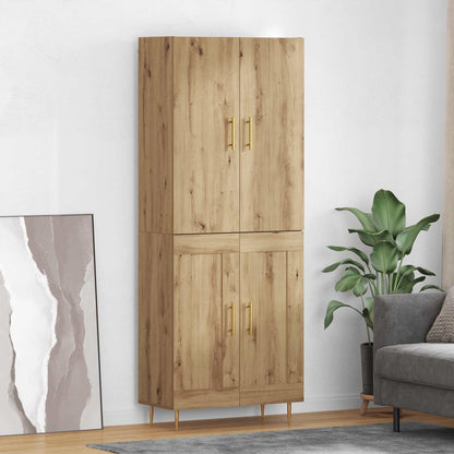 Skåp Artisan Ek 69,5 x 34 x 180 cm