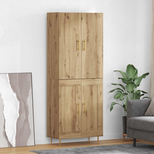 Skåp Artisan Ek 69,5 x 34 x 180 cm