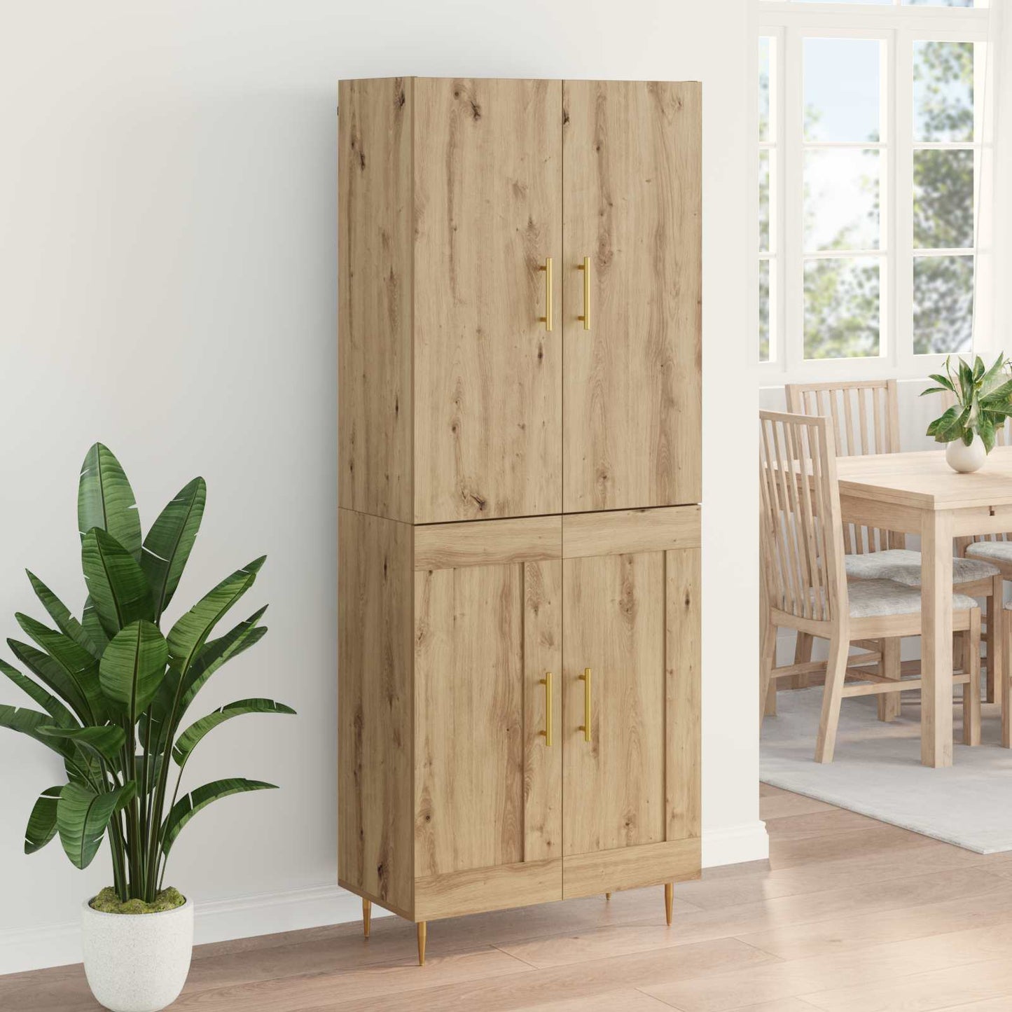 Skåp Artisan Ek 69,5 x 34 x 180 cm