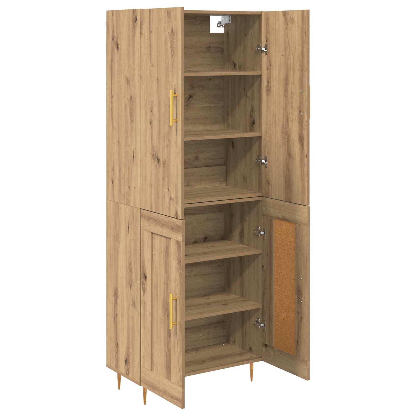 Skåp Artisan Ek 69,5 x 34 x 180 cm