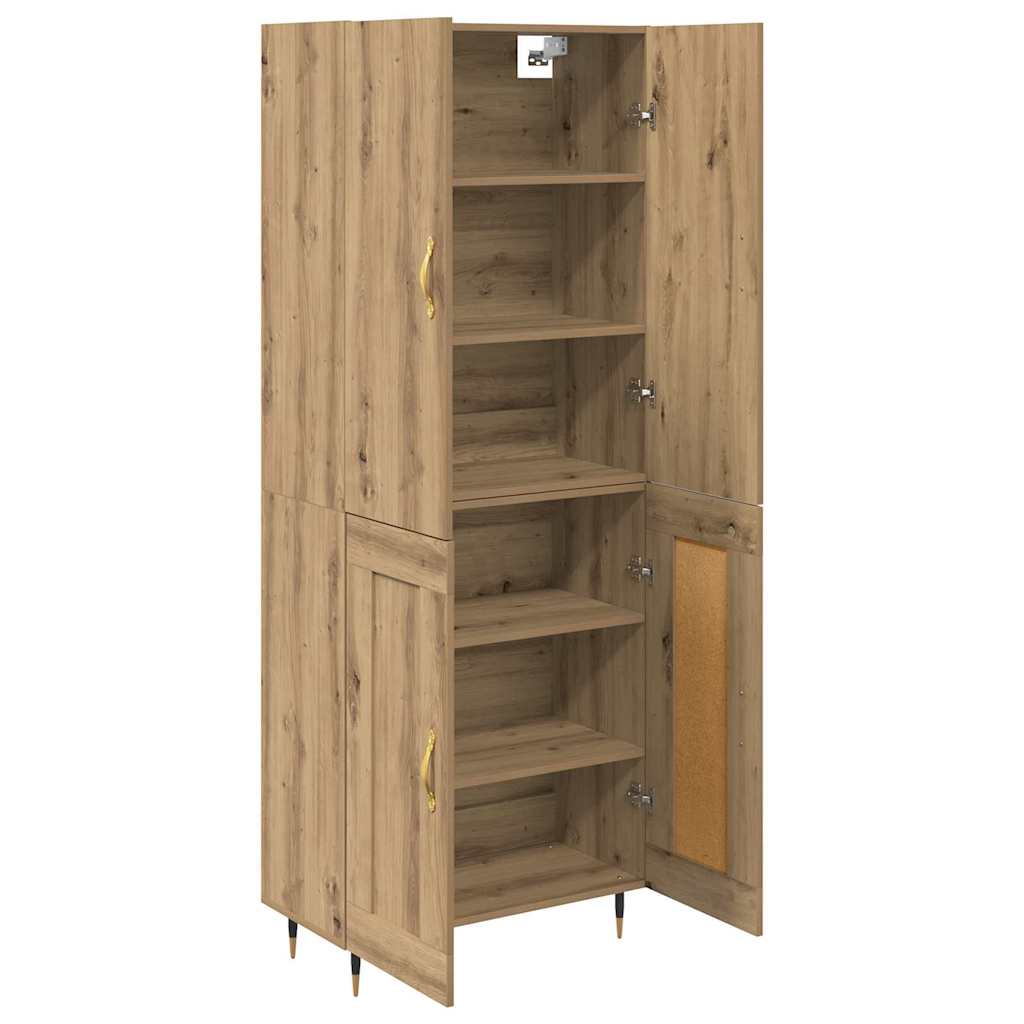 Skåp Artisan Ek 69,5 x 34 x 180 cm