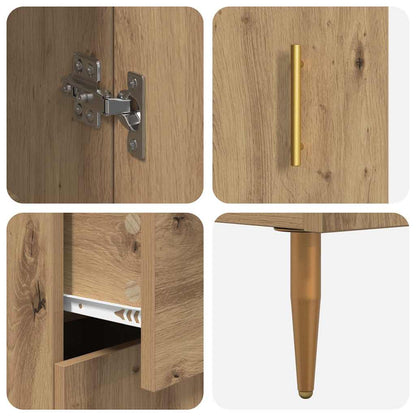 Skåp med låda 2 pcs Artisan Ek Konstruerat trä