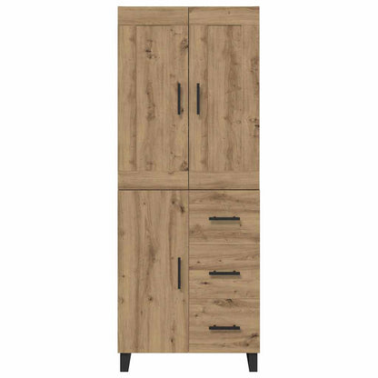 Skåp Artisan Ek med låda 69,5 x 34 x 180 cm