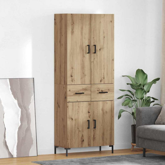 Skåp Artisan Ek 69,5 x 34 x 180 cm