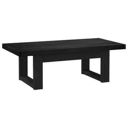 Kaffeebord NOAIN Svart 119 x 60 x 40 cm Massiv furu
