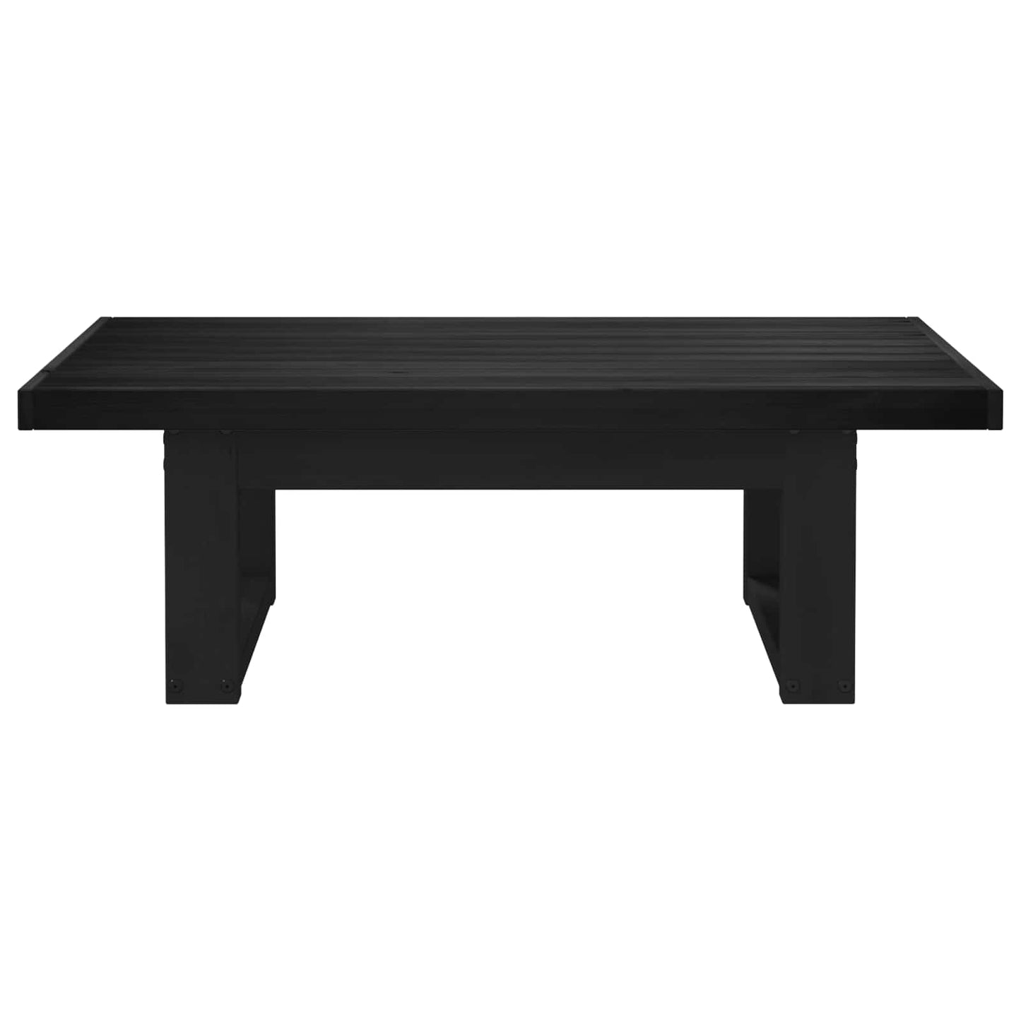 Kaffeebord NOAIN Svart 119 x 60 x 40 cm Massiv furu