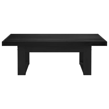 Kaffeebord NOAIN Svart 119 x 60 x 40 cm Massiv furu