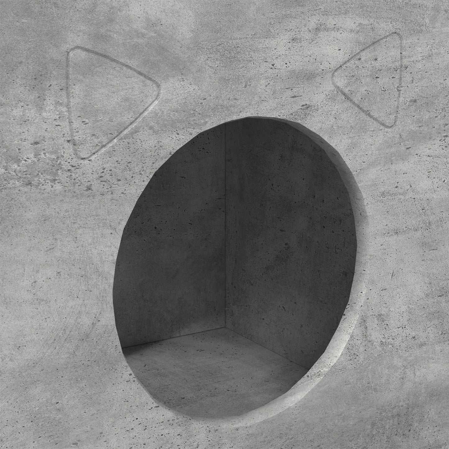 Kattmöbel Katthus Betong 72 x 42,5 x 70 cm